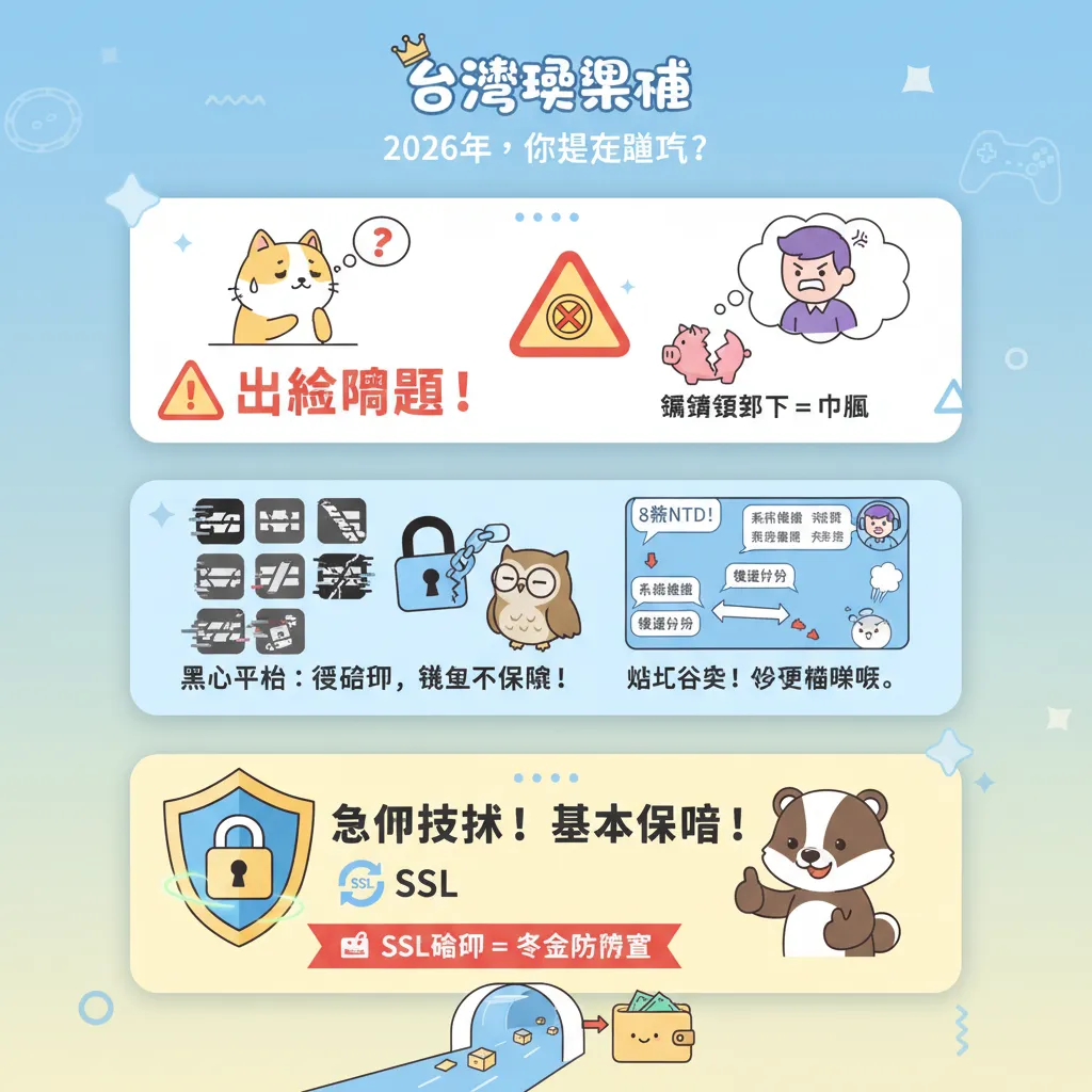 玩臺灣娛樂城怕出金問題？教你挑選有加密技術的平臺