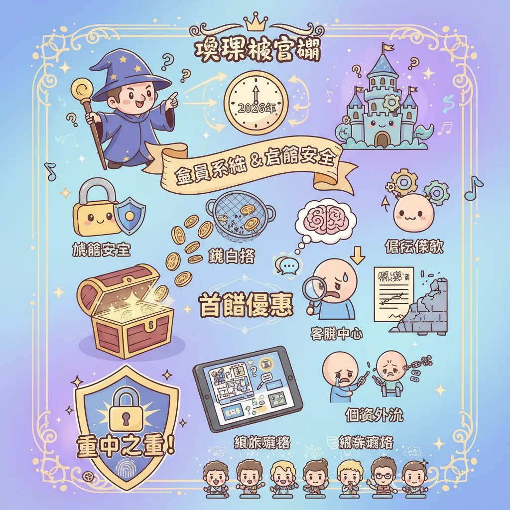 娛樂城官網怎麼挑？會員系統與帳號安全解析