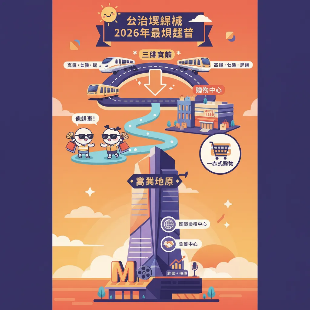 臺中娛樂城結合三鐵共構，打造全新一站式購物體驗