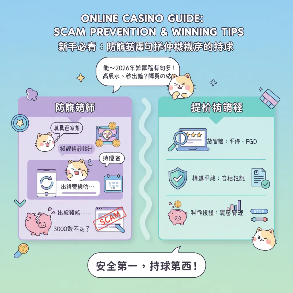 想玩線上娛樂城？新手必看：防範詐騙與提升中獎機率的技巧