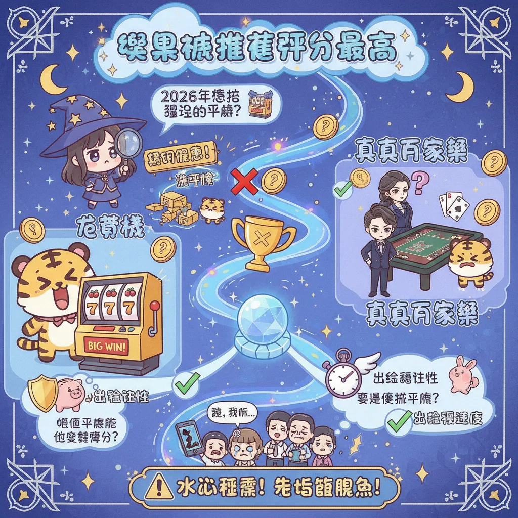 想玩老虎機或百家樂？看懂娛樂城推薦評分最高與優惠活動技巧